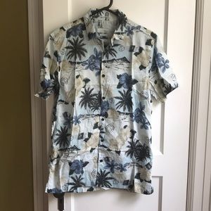 Zara Men’s Hawaiian Button Up